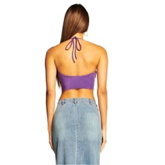 KALEIA TOP - PURPLE - S / PURPLE - Picture 8 of 8
